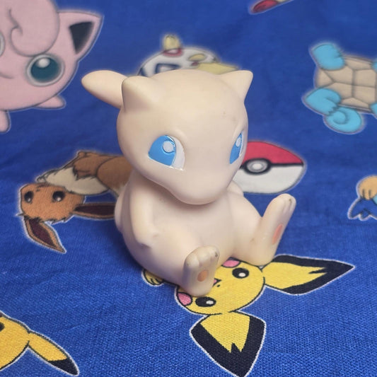 Pokemon Mew Figure Finger Puppet 2005 Nintendo Bandai PVC Japan USA Seller Toy
