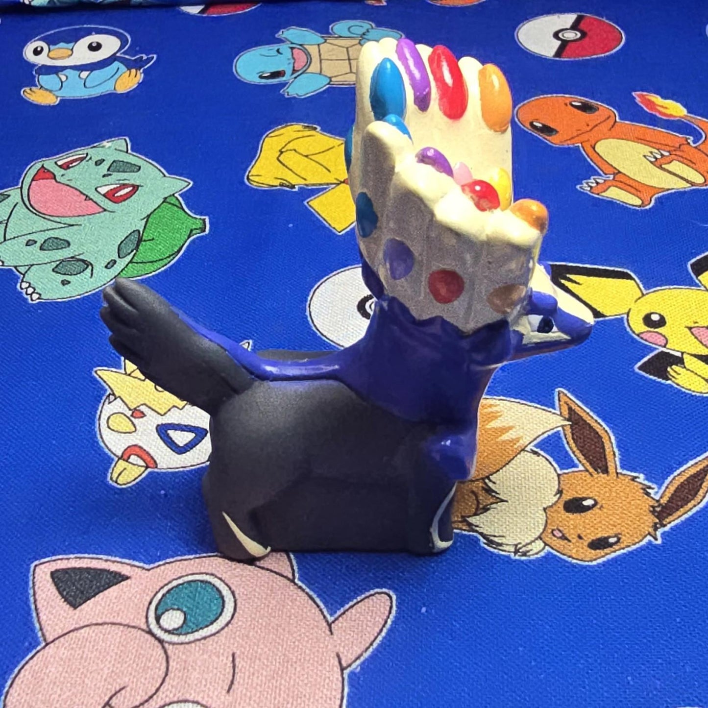 Pokemon Xerneas Figure Finger Puppet 2013 Nintendo Bandai PVC Japan USA Seller