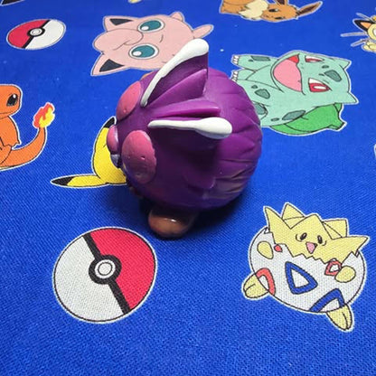 Pokemon Venonat Figure Finger Puppet 1998 Bandai Nintendo PVC Vintage Japan USA