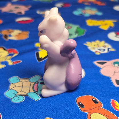 Pokemon Mewtwo Figure Finger Puppet 2004 Nintendo Bandai PVC Vintage Japan USA