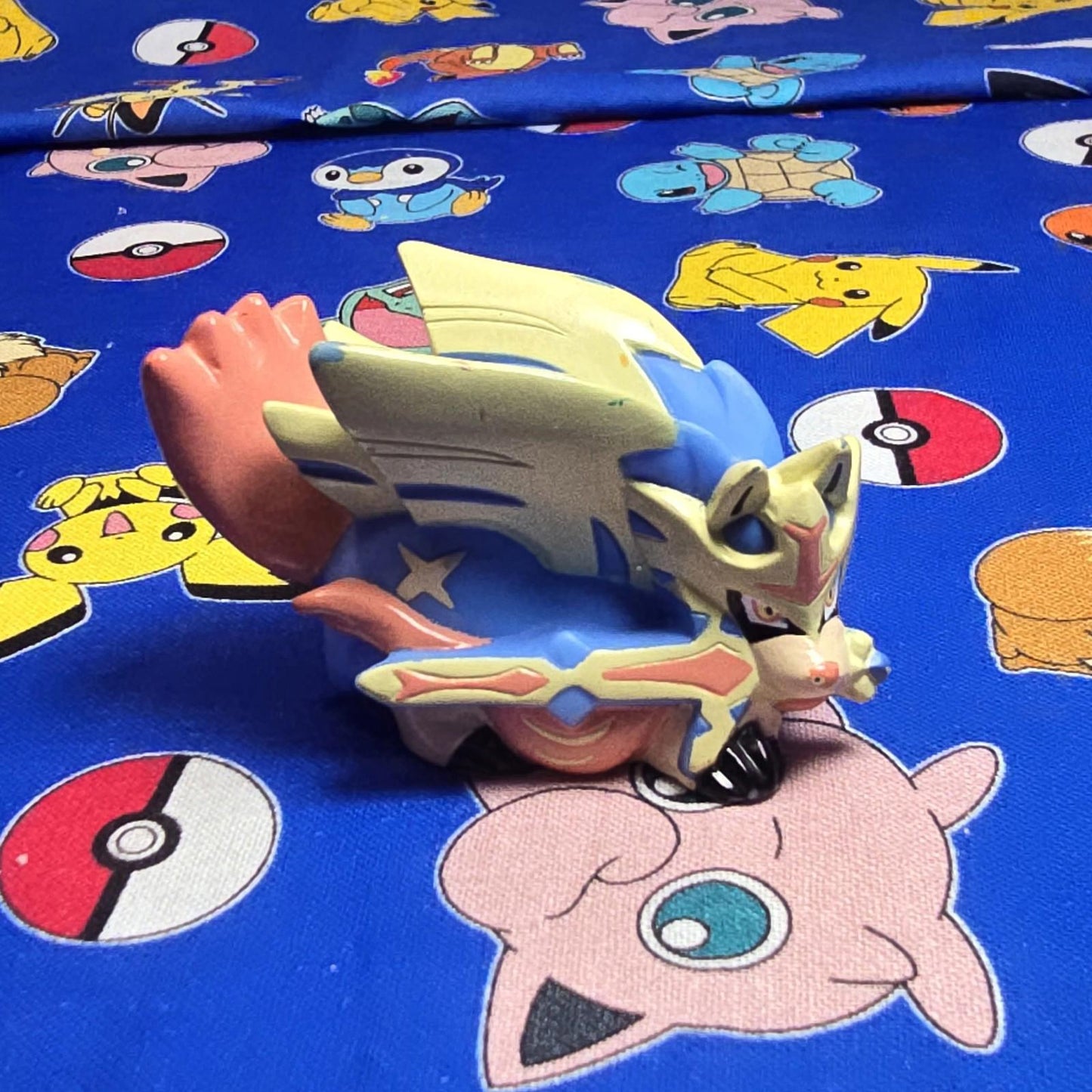 Pokemon Zacian Figure Finger Puppet 2019 Nintendo Bandai PVC Japan USA Seller