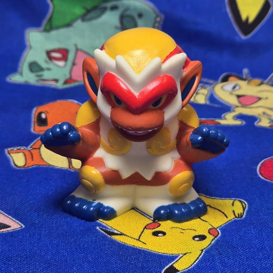Pokemon Infernape Figure Finger Puppet 2010 Nintendo Bandai PVC Japan USA Seller