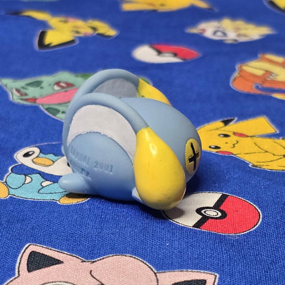 Pokemon Chinchou Figure Finger Puppet 2001 Bandai Nintendo PVC Vintage Japan USA