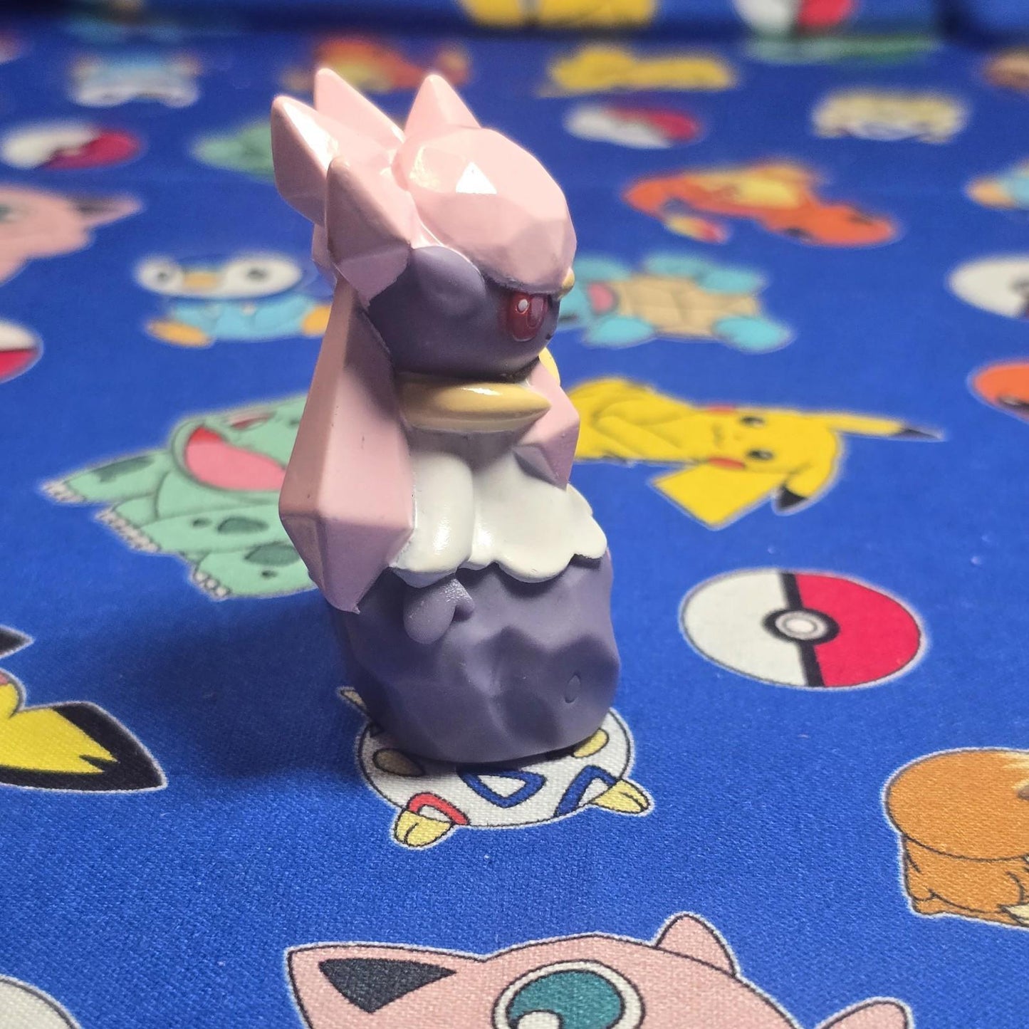 Pokemon Diancie Figure Finger Puppet 2014 Nintendo Bandai PVC Japan USA Seller