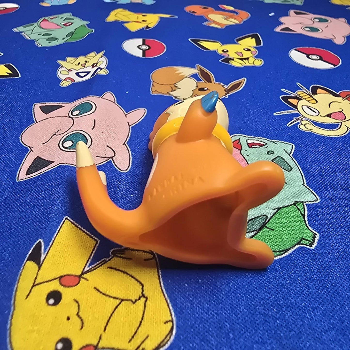 Pokemon Buizel Figure Finger Puppet 2007 Nintendo Bandai PVC Japan USA Seller