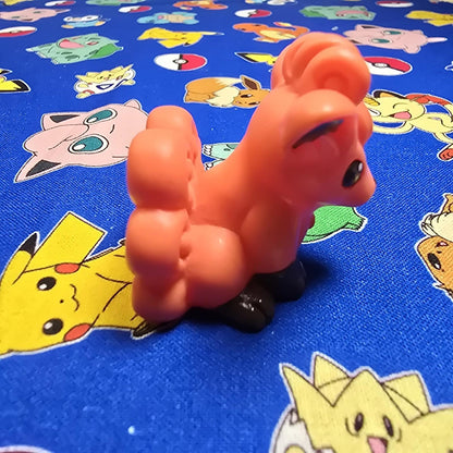Pokemon Vulpix Dark Figure Finger Puppet 1997 Bandai Nintendo Vintage USA Seller