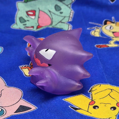 Pokemon Haunter Clear Figure Finger Puppet 1998 Nintendo Bandai Vintage Japan US
