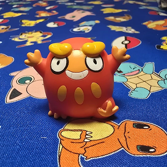 Pokemon Darumaka Figure Finger Puppet 2010 Nintendo Bandai PVC Japan US Seller