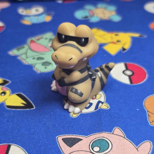 Pokemon Krokorock Figure Finger Puppet 2011 Nintendo Bandai PVC Japan US Seller