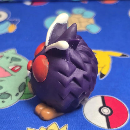 Pokemon Venonat Dark Board Figure Finger Puppet 1997 Bandai Nintendo Vintage US