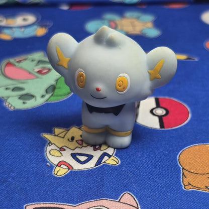 Pokemon Shinx Figure Finger Puppet 2006 Nintendo Bandai PVC Vintage Japan USA