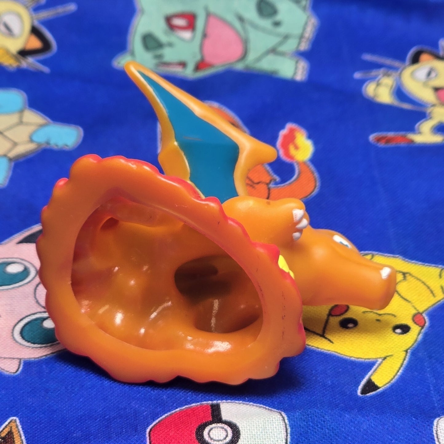 Pokemon Charizard Figure Finger Puppet 2013 Nintendo Bandai PVC Japan USA Seller