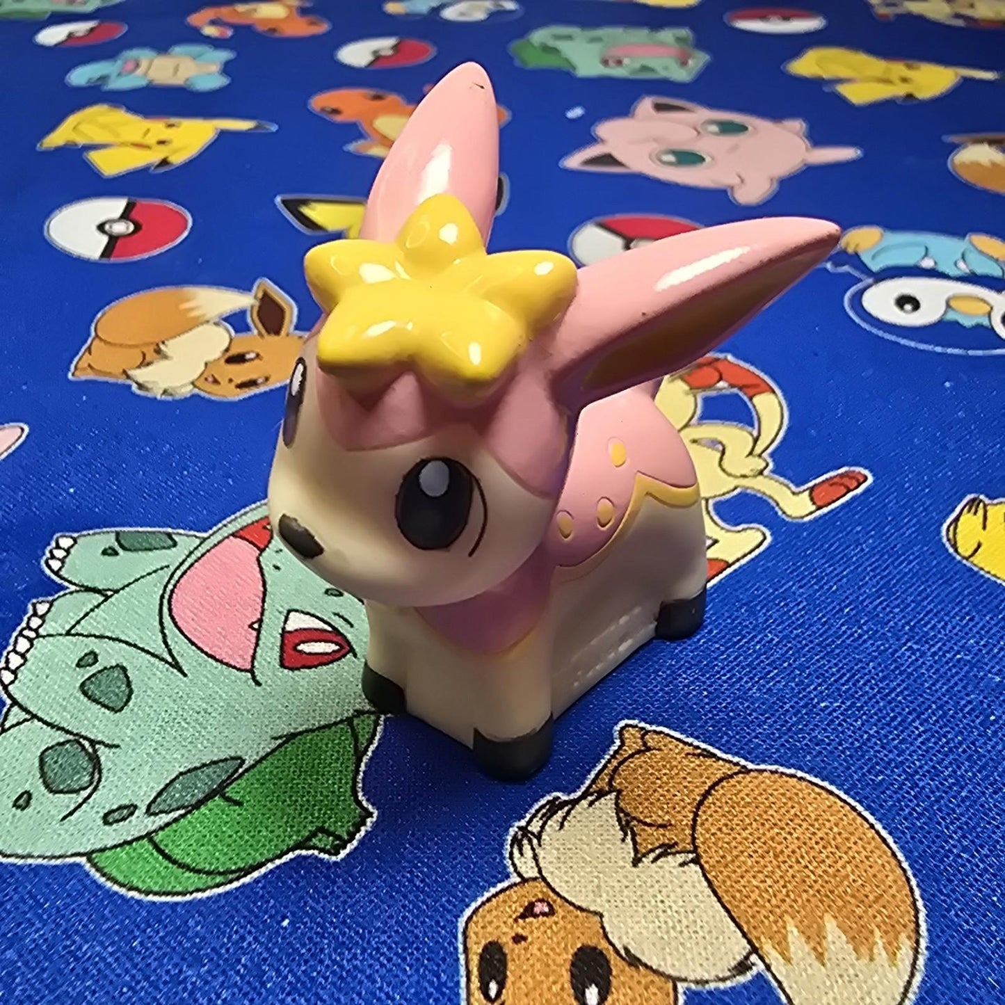 Pokemon Deerling Spring Figure Finger Puppet 2010 Nintendo Bandai PVC Japan USA