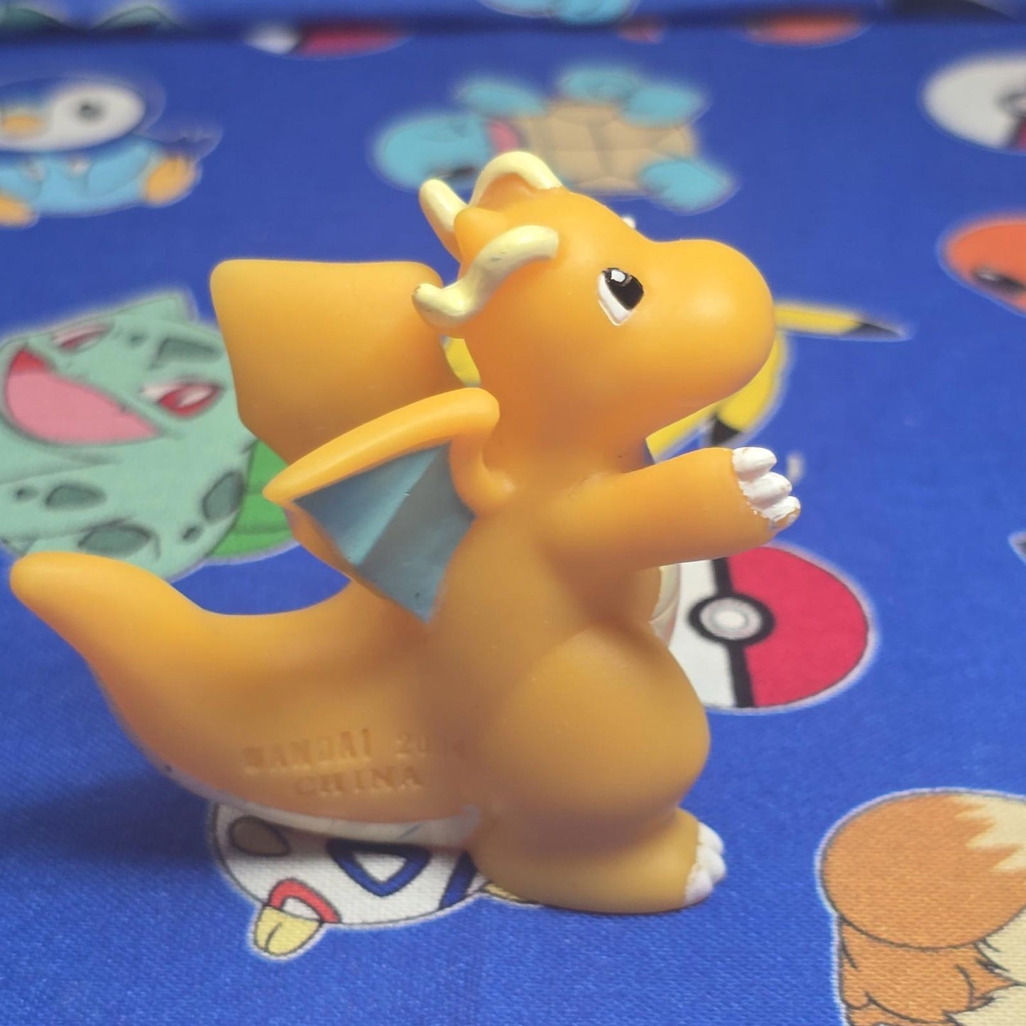 Pokemon Dragonite Figure Finger Puppet 2012 Nintendo Bandai PVC Vintage Japan US