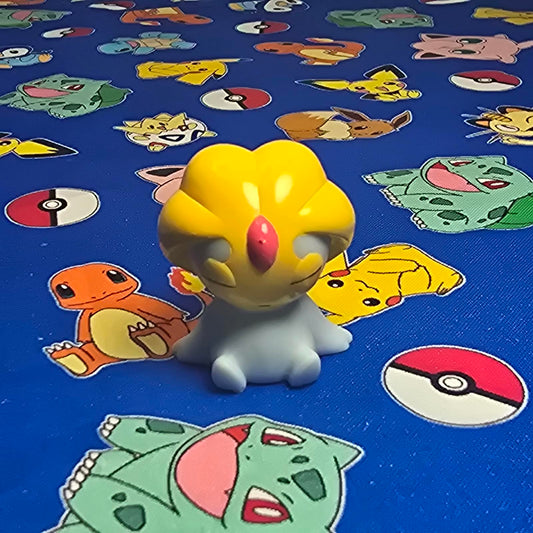 Pokemon Uxie Figure Finger Puppet 2007 Nintendo Bandai PVC Vintage Japan in USA