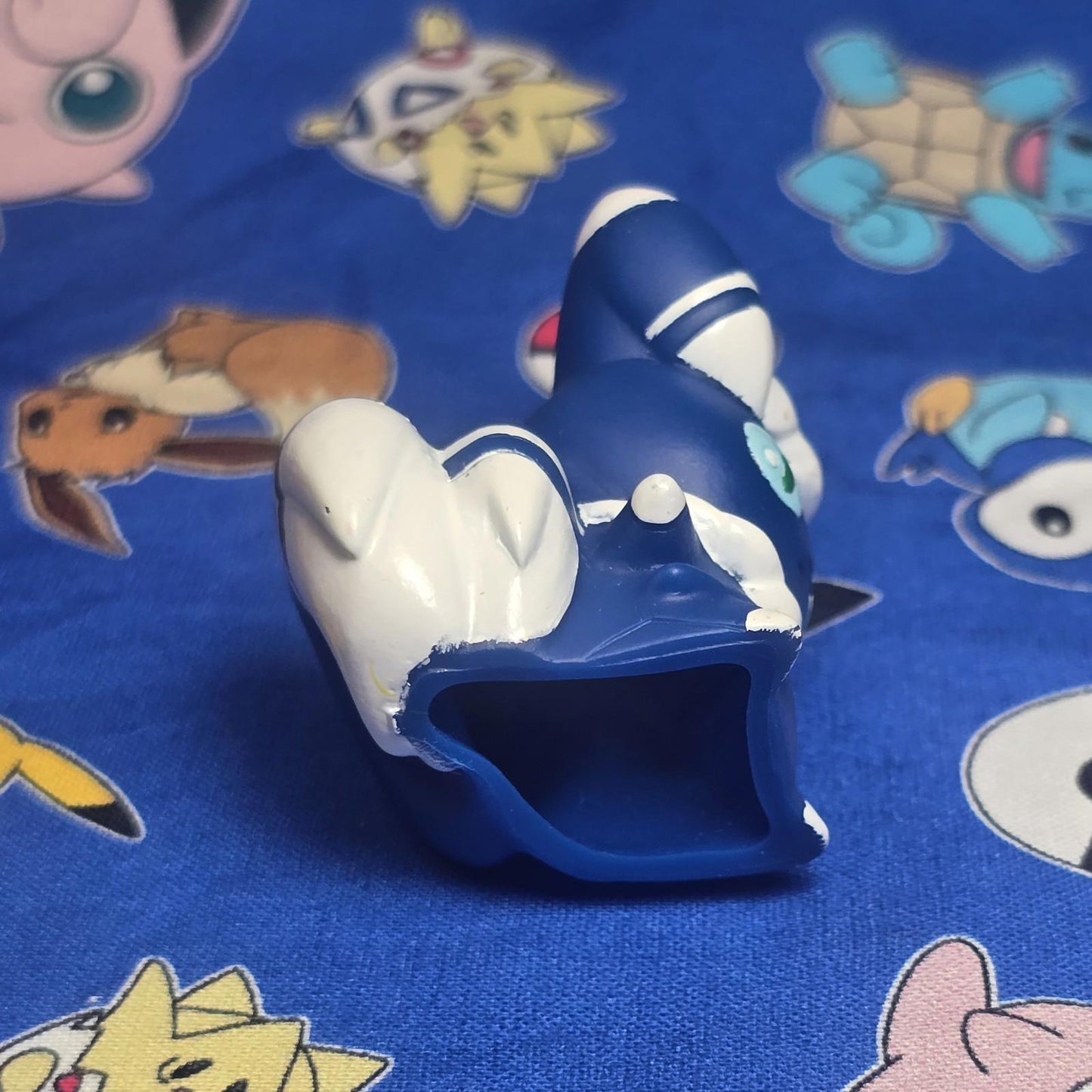 Pokemon Meowstic Male Figure Finger Puppet 2014 Nintendo Bandai PVC Japan USA