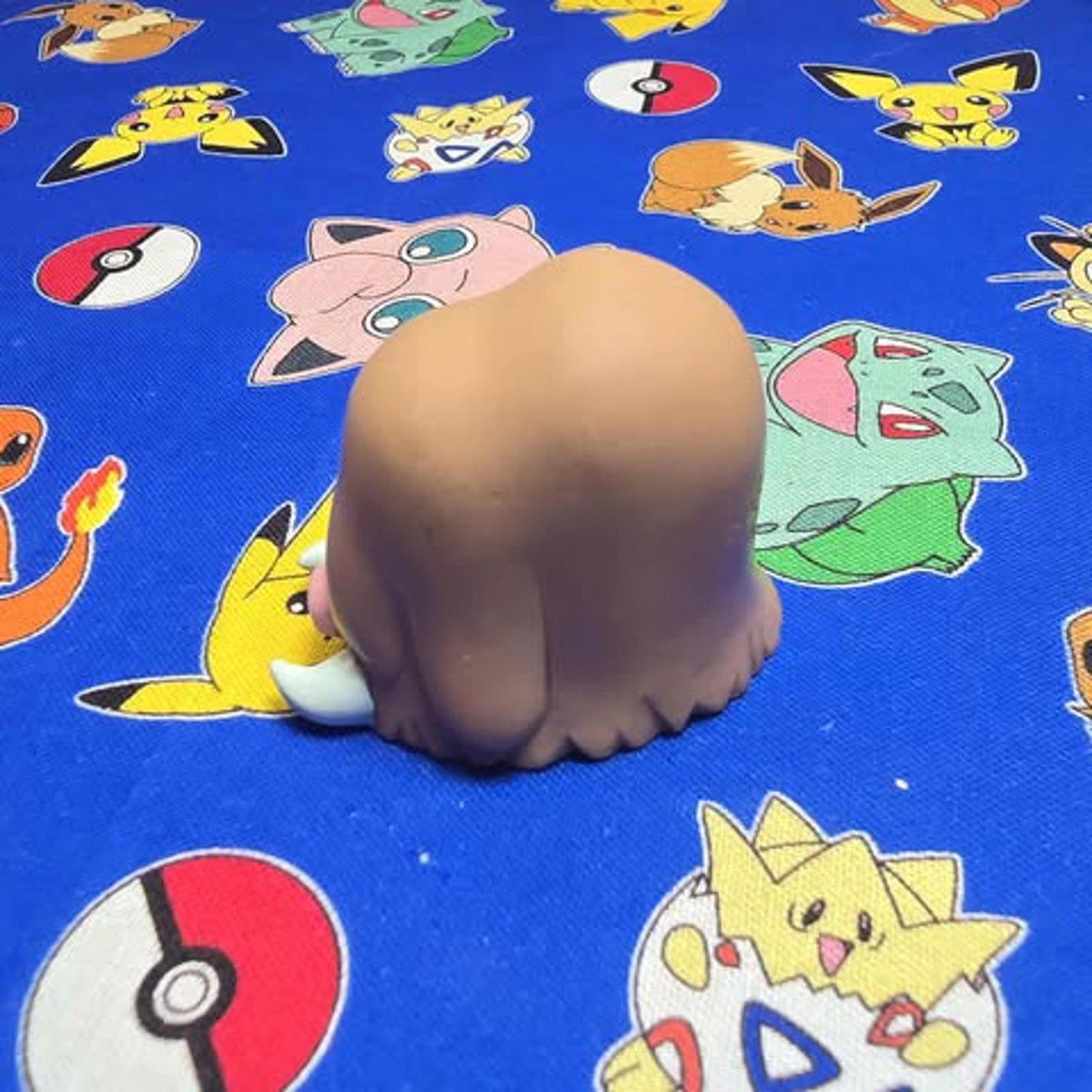 Pokemon Piloswine Figure Finger Puppet 2000 Nintendo Bandai PVC Vintage Japan US