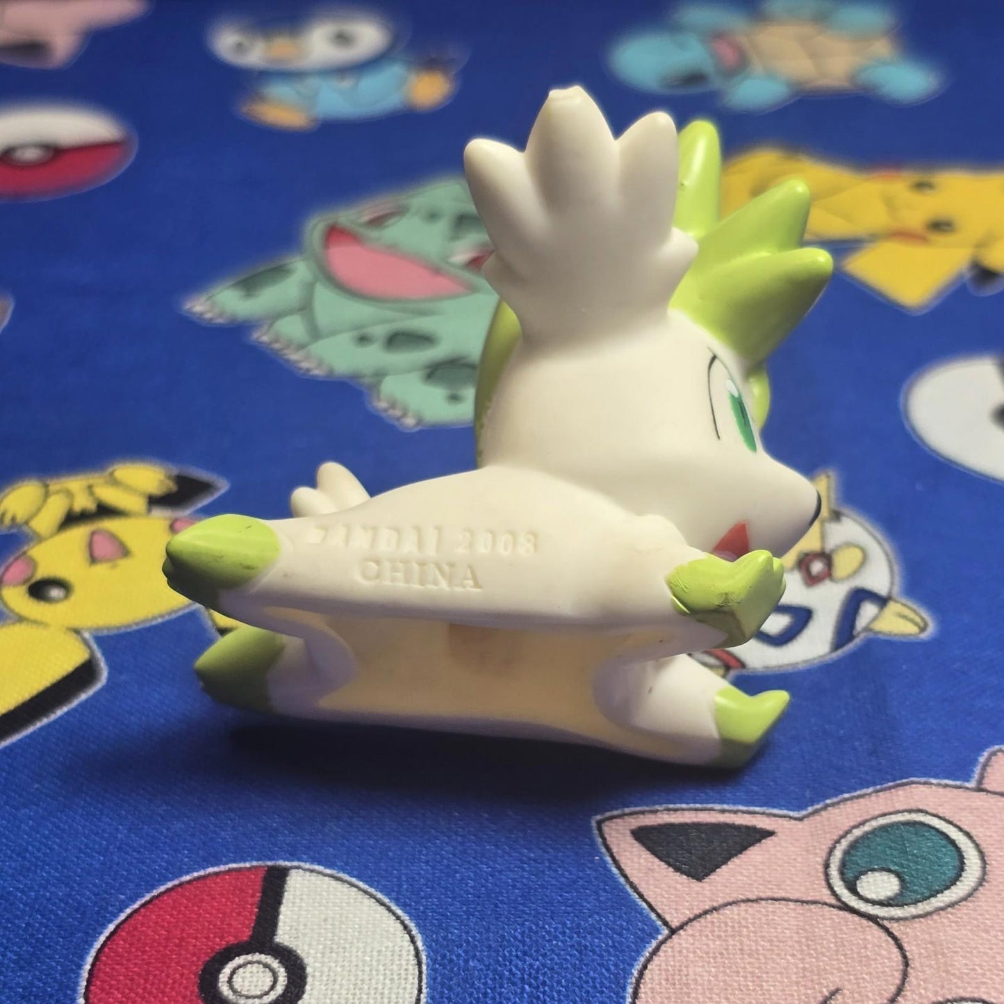 Pokemon Shaymin Sky Figure Finger Puppet 2008 Nintendo Bandai  Japan USA Seller