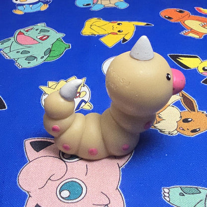Pokemon Weedle Figure Finger Puppet 1997 Bandai Nintendo PVC Vintage Japan USA