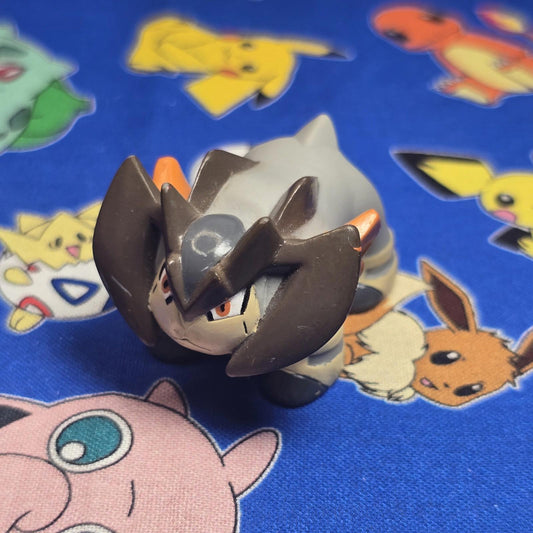 Pokemon Terrakion Figure Finger Puppet 2012 Nintendo Bandai PVC Japan USA Seller