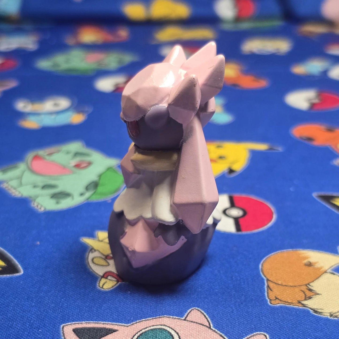 Pokemon Diancie Figure Finger Puppet 2014 Nintendo Bandai PVC Japan USA Seller