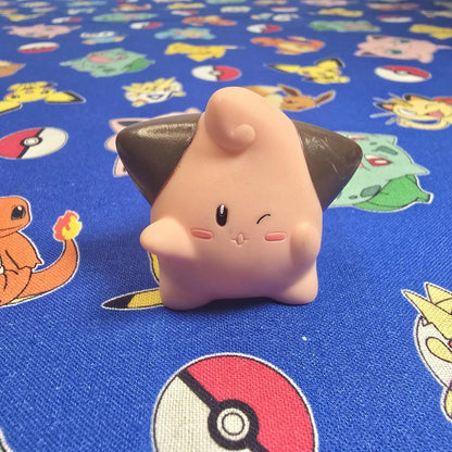 Pokemon Cleffa Figure Finger Puppet 2006 Nintendo Bandai PVC Vintage Japan USA