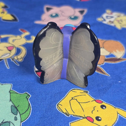 Pokemon Butterfry Clear Figure Finger Puppet 1997 Nintendo Bandai PVC Vintage US
