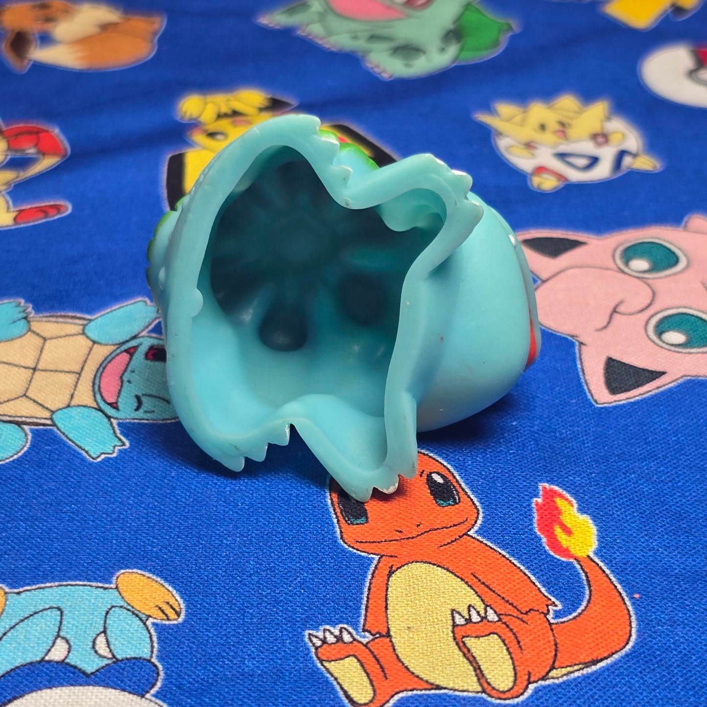 Pokemon Venusaur Figure Finger Puppet 2004 Nintendo Bandai PVC Vintage Japan USA