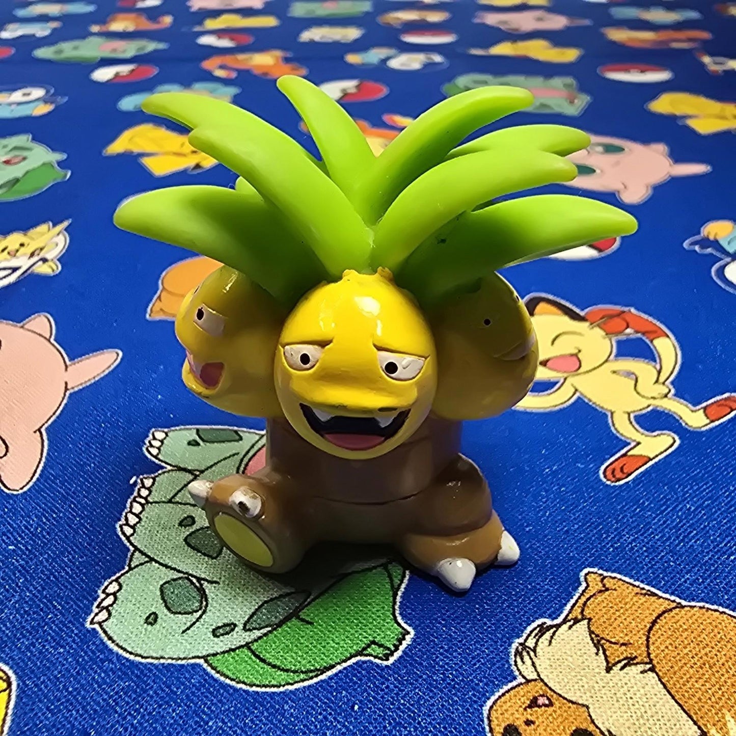 Pokemon Exeggutor Figure Finger Puppet 1997 Bandai Nintendo Vintage USA Seller