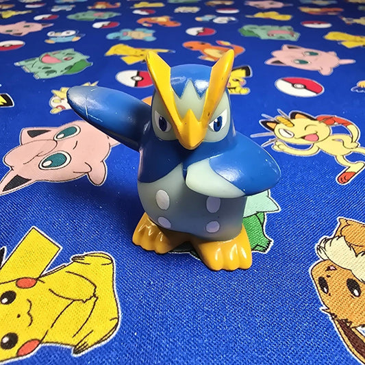 Pokemon Prinplup Figure Finger Puppet 2008 Nintendo Bandai PVC Japan USA Seller