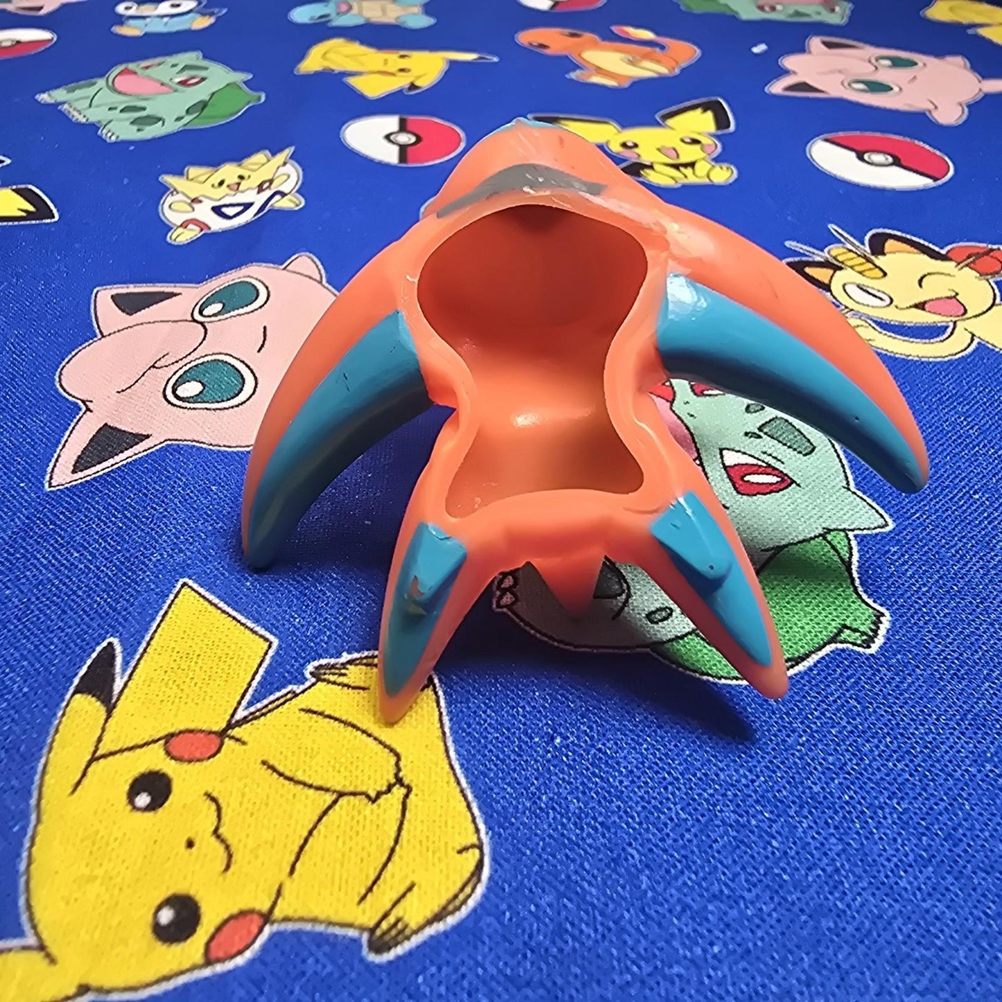 Pokemon Deoxys Attack Figure Finger Puppet 2004 Nintendo Bandai Vintage Japan US