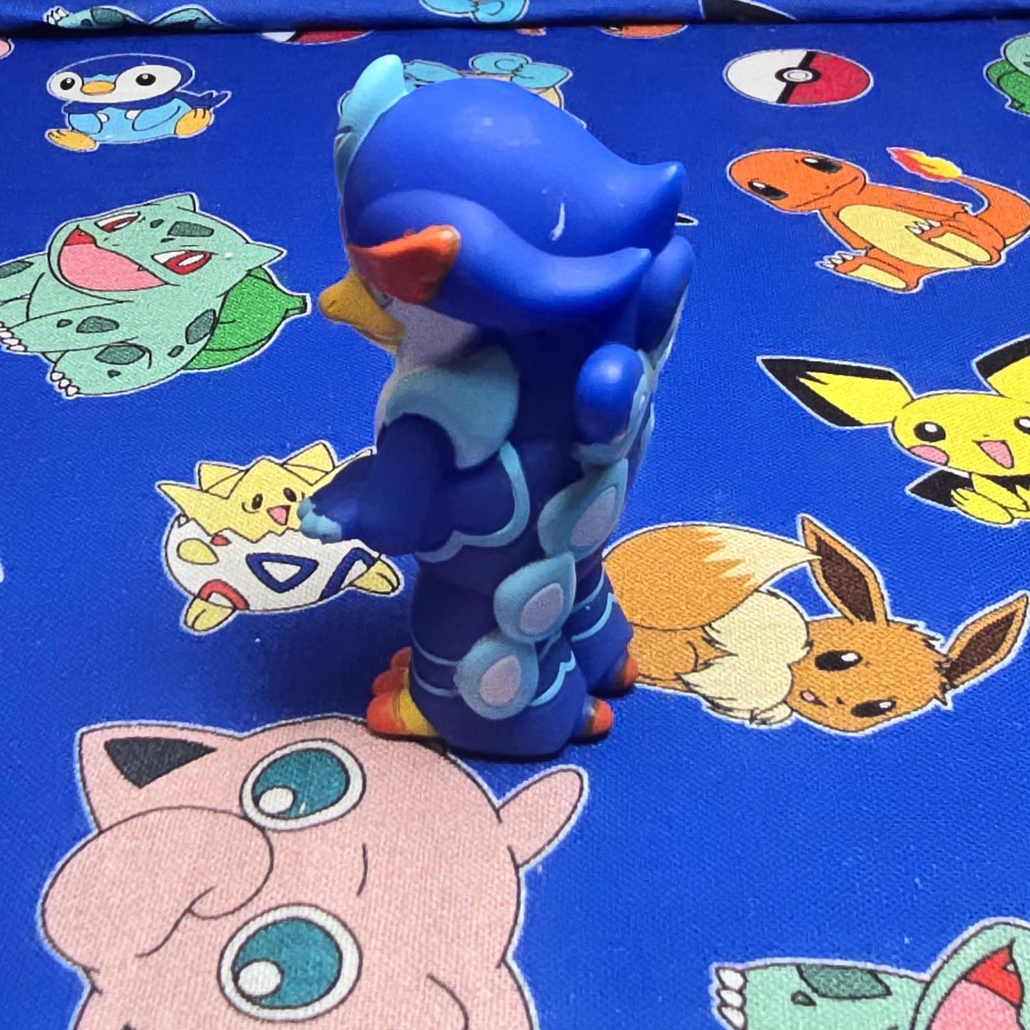 Pokemon Quaqaval Figure Finger Puppet 2024 Nintendo PVC Bandai Japan USA Seller