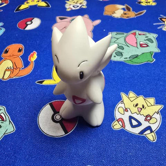 Pokemon Togetic Figure Finger Puppet 2001 Nintendo Bandai PVC Vintage Japan USA