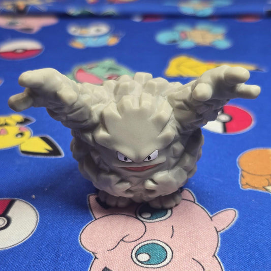 Pokemon Graveler Figure Finger Puppet 1997 Bandai Nintendo Vintage PVC Japan USA