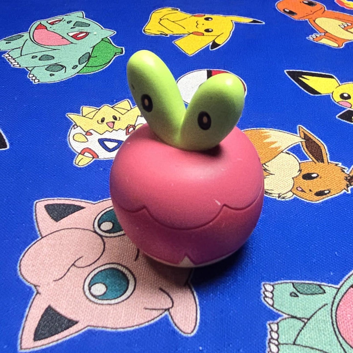 Pokemon Applin Figure Finger Puppet 2021 Nintendo PVC Bandai Japan USA Seller
