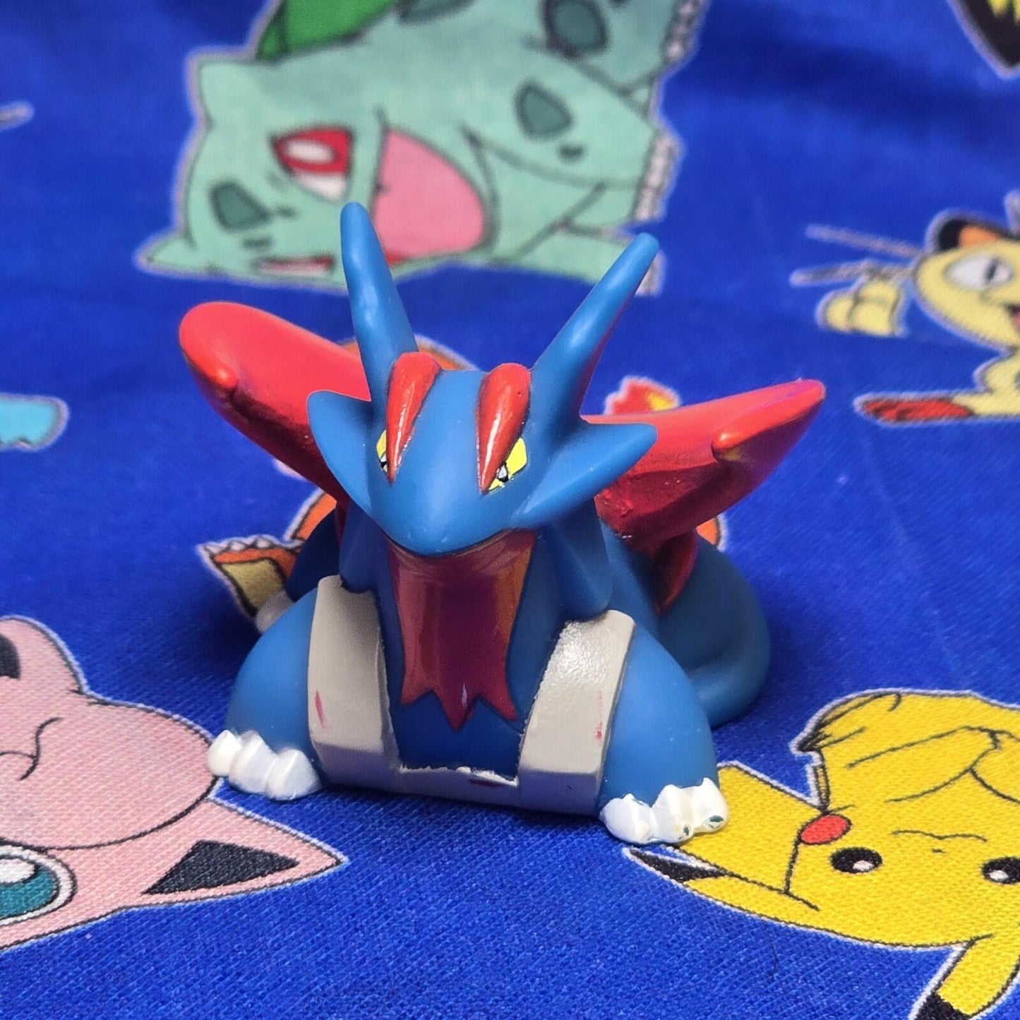 Pokemon Mega Salamence Figure Finger Puppet 2014 Nintendo Bandai Japan US Seller