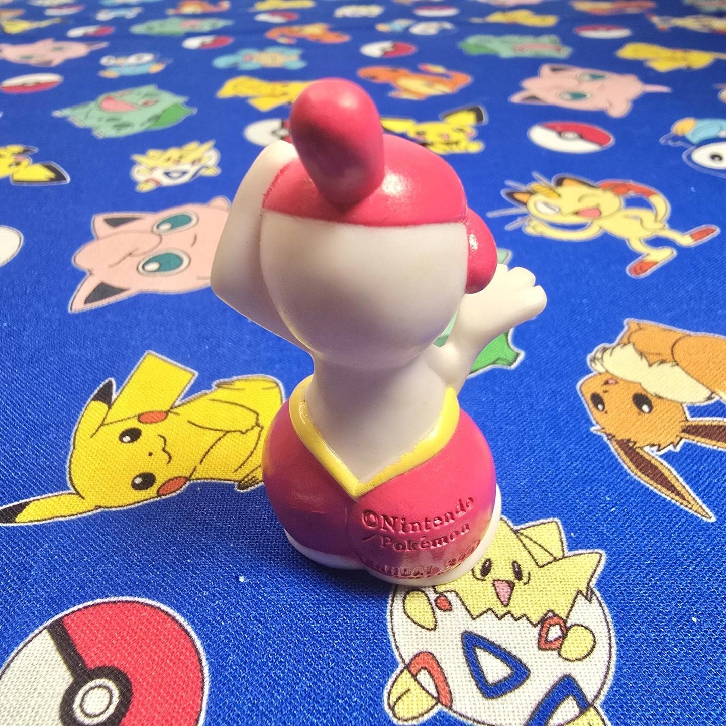 Pokemon Medicham Figure Finger Puppet 2003 Nintendo Bandai PVC Vintage Japan USA