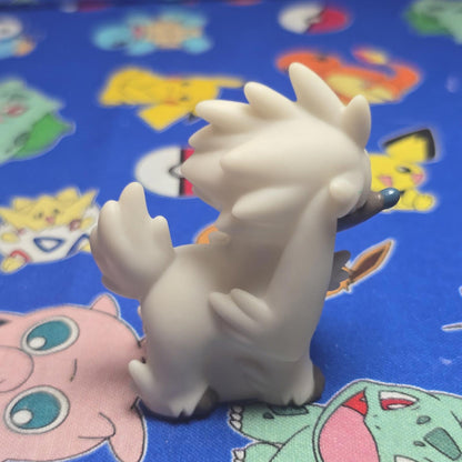 Pokemon Furfrou Figure Finger Puppet 2013 Nintendo Bandai PVC Japan USA Seller
