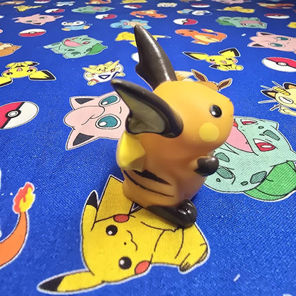 Pokemon Raichu Figure Finger Puppet 1996 Nintendo PVC Bandai Vintage USA Seller