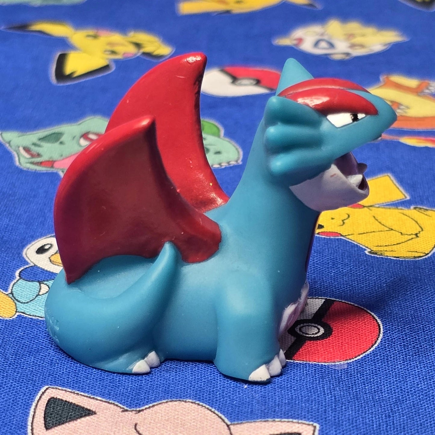 Pokemon Salamence Figure Finger Puppet 2004 Nintendo Bandai PVC Japan USA Seller