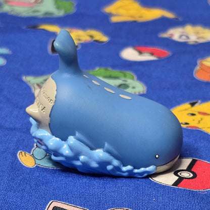 Pokemon Wailord Figure Finger Puppet 2008 Nintendo Bandai PVC Japan USA Seller