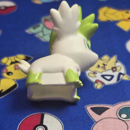 Pokemon Shaymin Sky Figure Finger Puppet 2008 Nintendo Bandai Japan USA Seller