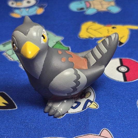 Pokemon Unfezant Female Figure Finger Puppet 2011 Nintendo Bandai PVC Japan USA