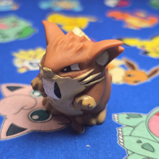 Pokemon Raticate Figure Finger Puppet 1996 Nintendo Bandai Vintage Japan USA