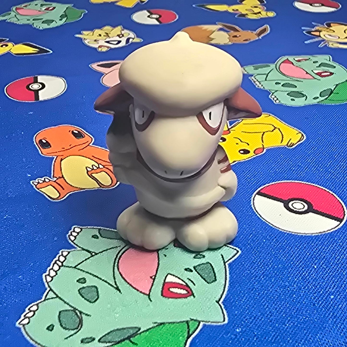 Pokemon Smeargle Figure Finger Puppet 2000 Nintendo Bandai PVC Vintage Japan USA