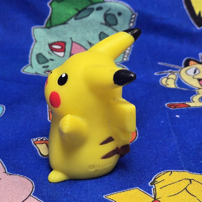 Pokemon Pikachu Happy Figure Finger Puppet 2012 Nintendo Bandai Japan USA Seller