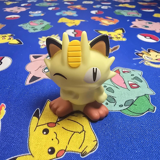 Pokemon Meowth Figure Finger Puppet 2023 Nintendo PVC Bandai Japan USA Seller
