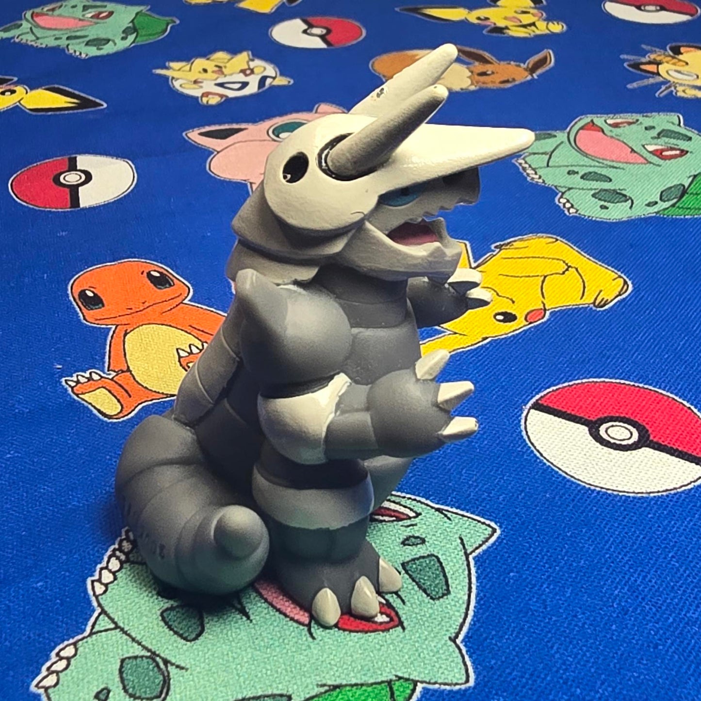 Pokemon Aggron Figure Finger Puppet 2005 Nintendo Bandai PVC Japan USA Seller