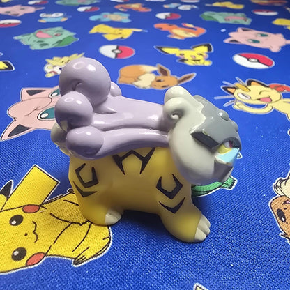 Pokemon Raikou Figure Finger Puppet 2009 Nintendo Bandai PVC Japan USA Seller
