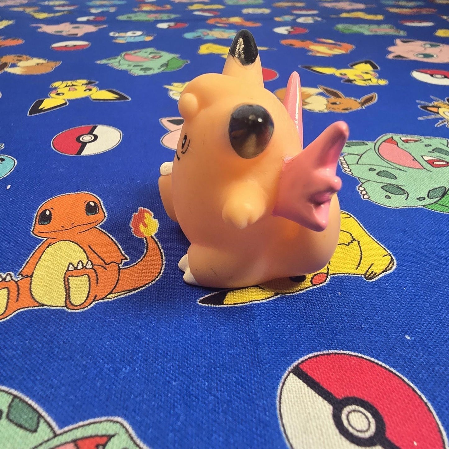Pokemon Clefable Figure Finger Puppet 1997 Nintendo Bandai PVC Vintage Japan USA